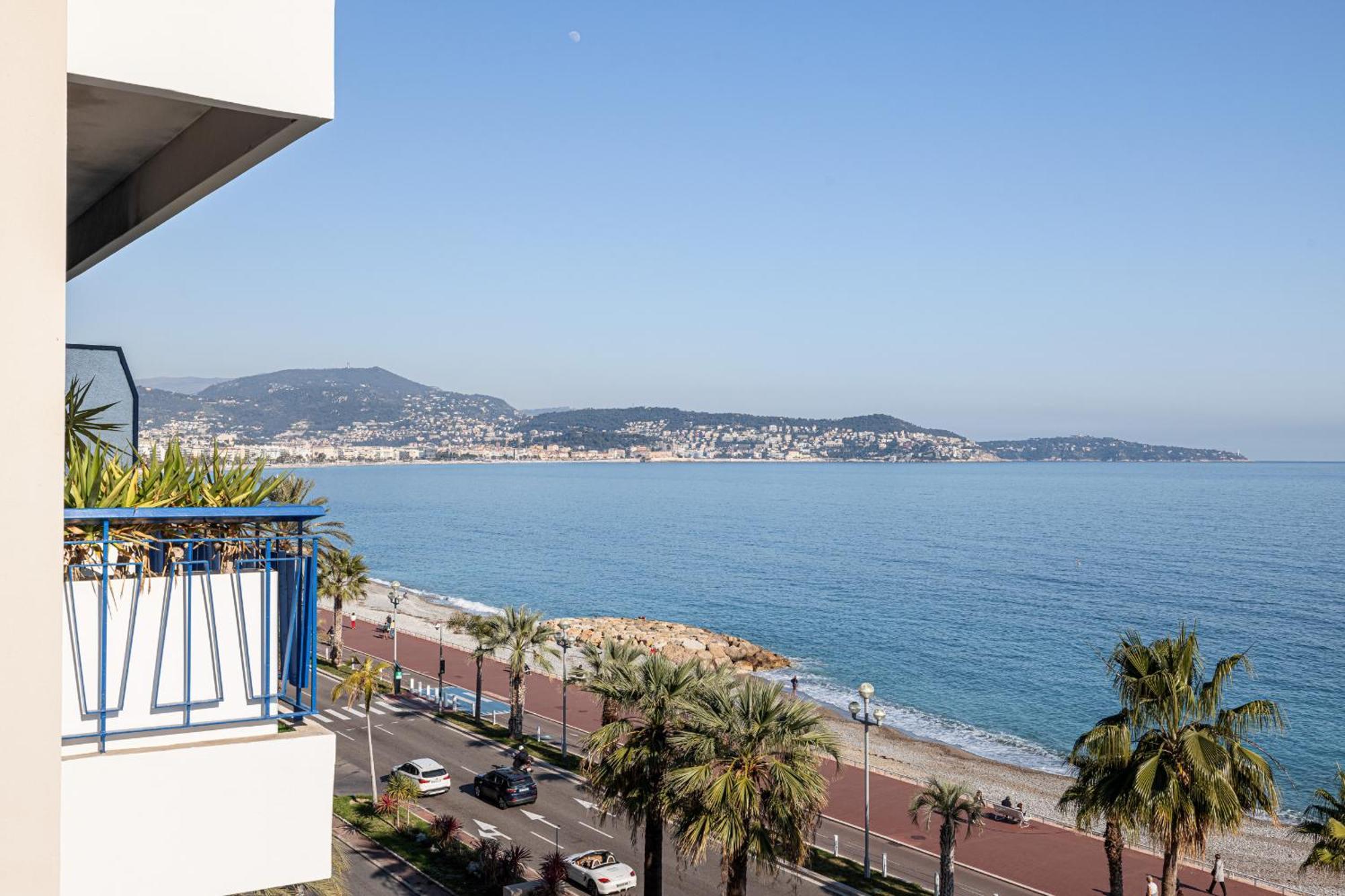 Sea View - 2 Bdr Promenade Des Anglais Nizza Esterno foto