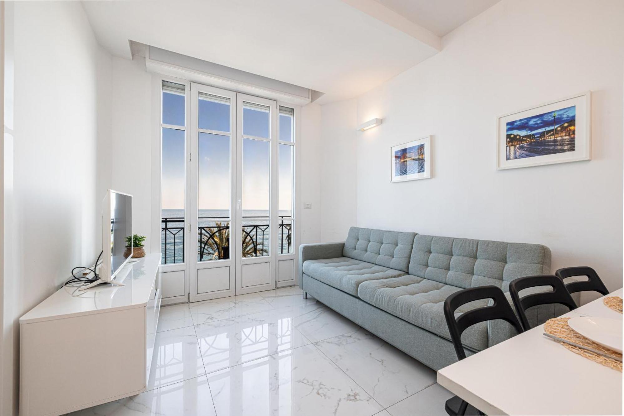 Sea View - 2 Bdr Promenade Des Anglais Nizza Esterno foto