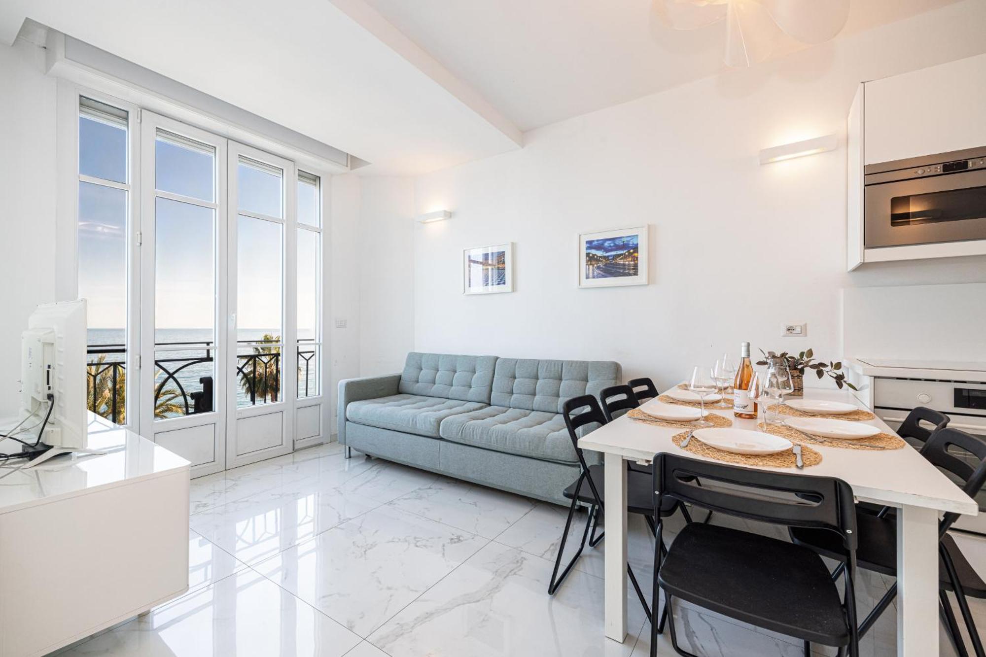 Sea View - 2 Bdr Promenade Des Anglais Nizza Esterno foto