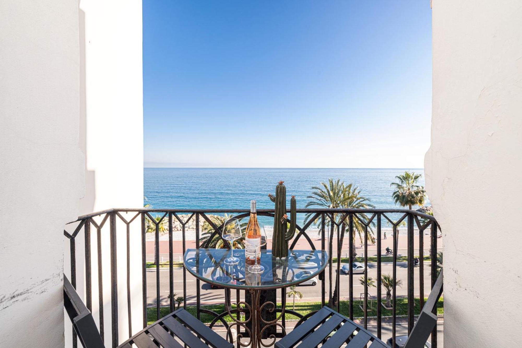 Sea View - 2 Bdr Promenade Des Anglais Nizza Esterno foto