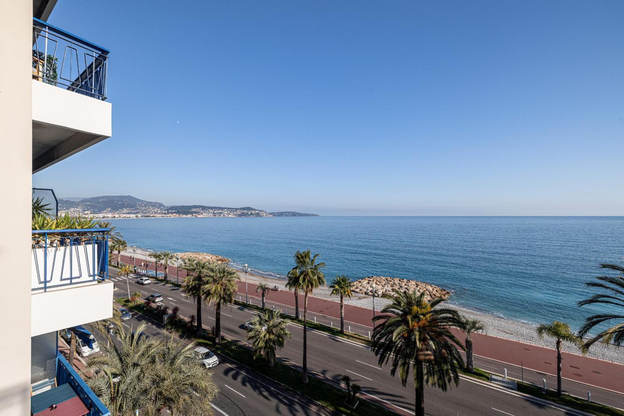 Sea View - 2 Bdr Promenade Des Anglais Nizza Esterno foto