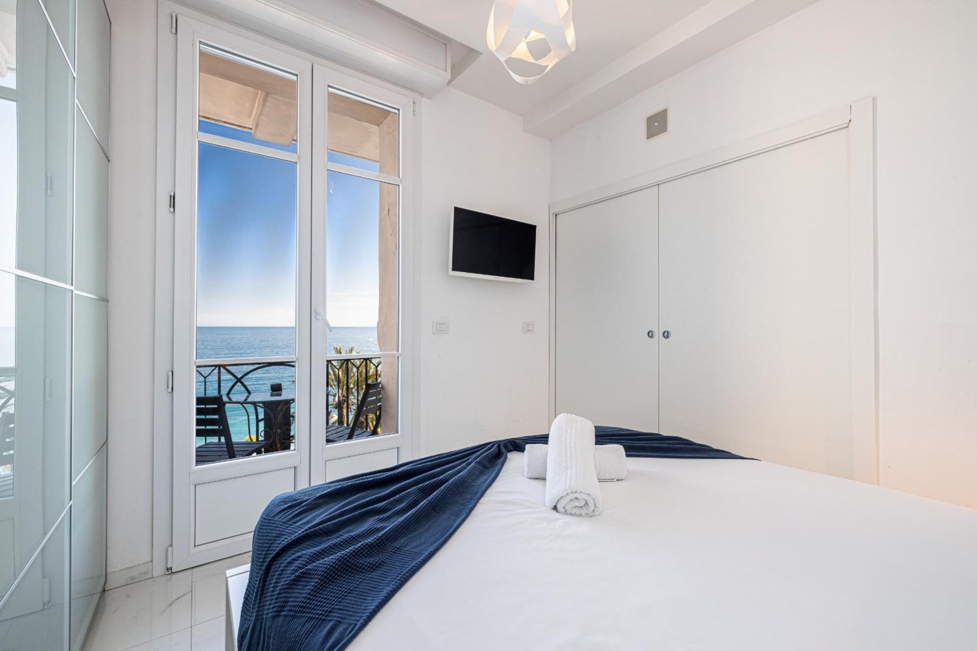 Sea View - 2 Bdr Promenade Des Anglais Nizza Esterno foto