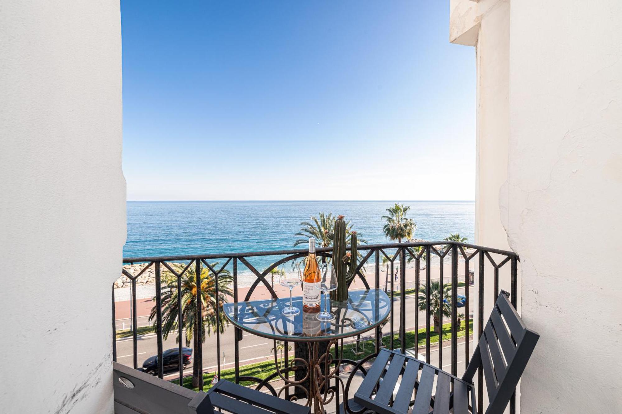 Sea View - 2 Bdr Promenade Des Anglais Nizza Esterno foto