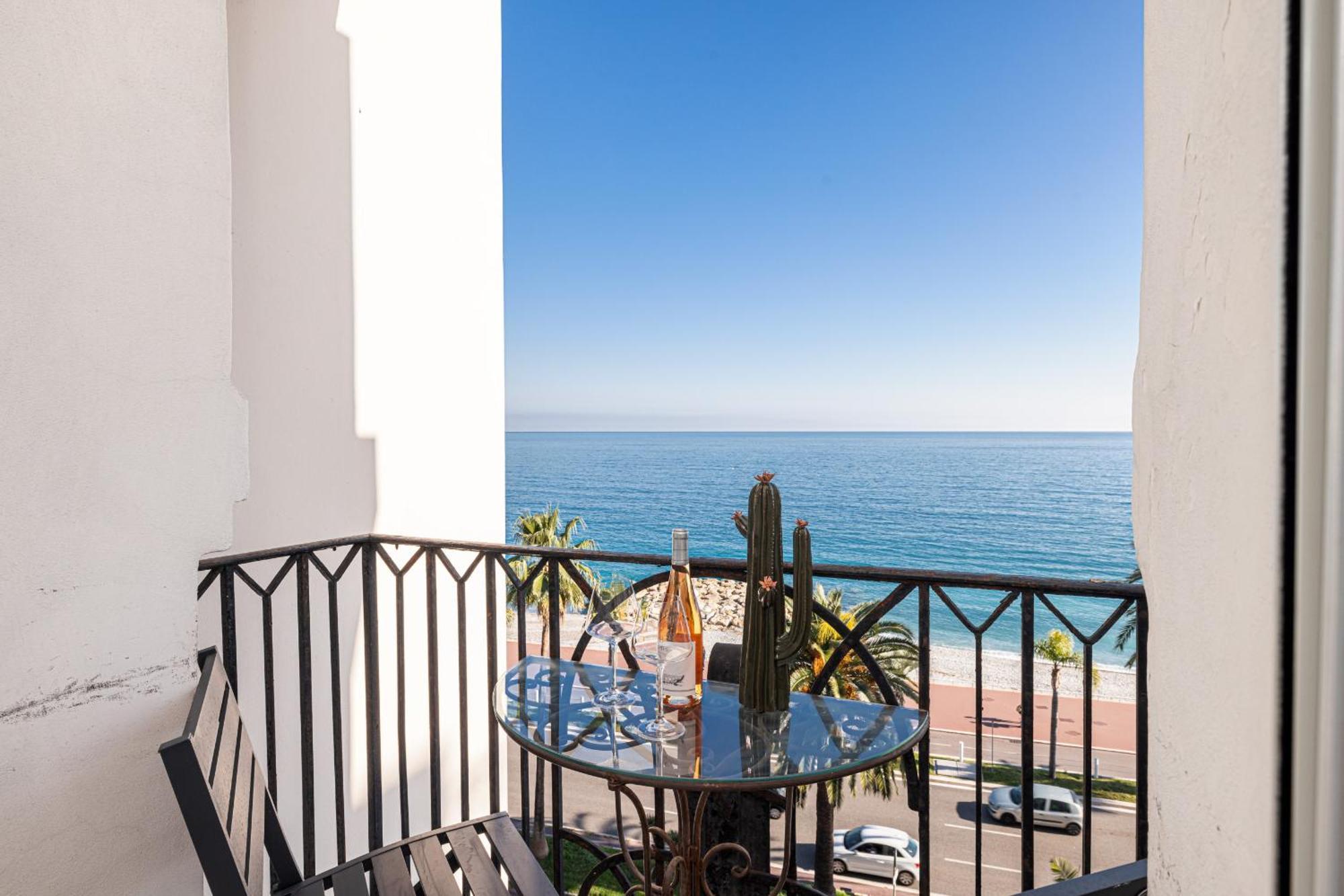Sea View - 2 Bdr Promenade Des Anglais Nizza Esterno foto