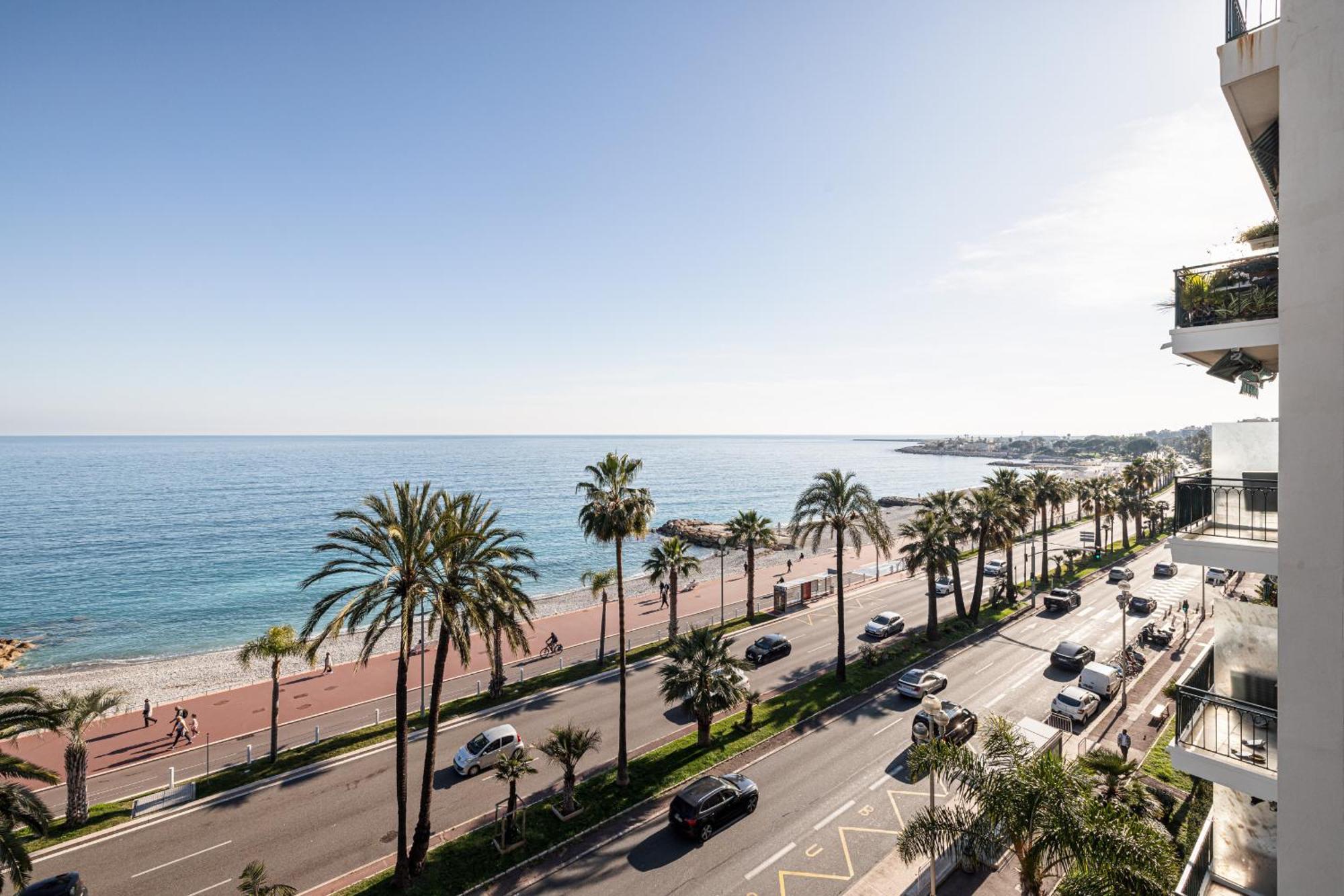 Sea View - 2 Bdr Promenade Des Anglais Nizza Esterno foto
