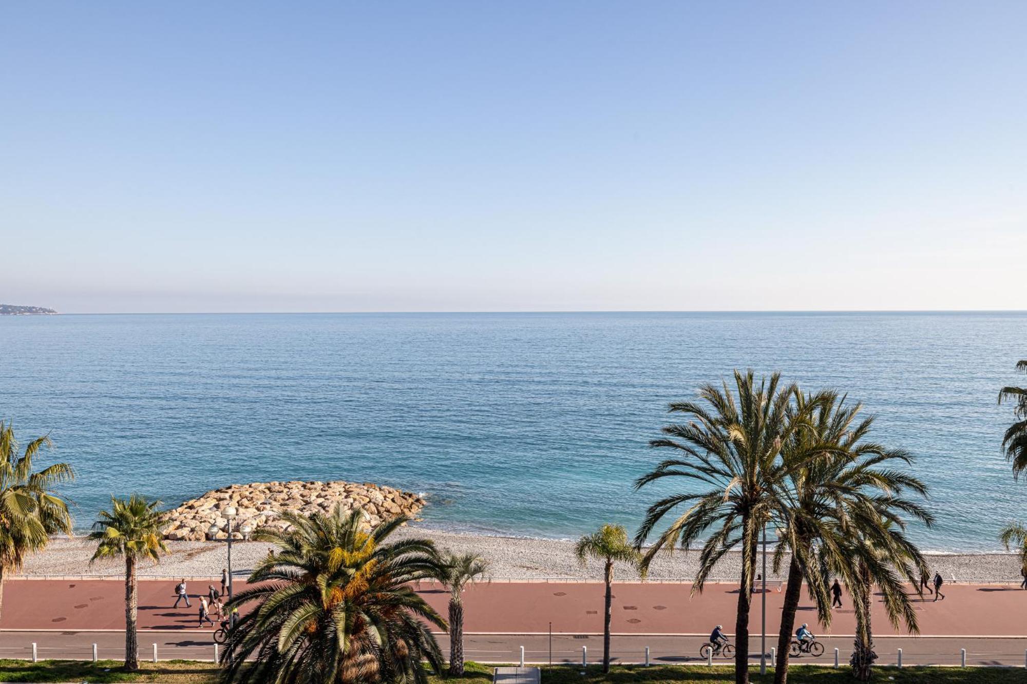 Sea View - 2 Bdr Promenade Des Anglais Nizza Esterno foto